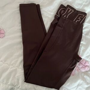 Savage X Fenty Brown Workout Leggings